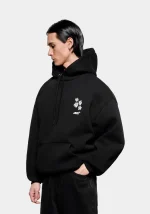 Mki Miyuki Zoku Hibiscus Hoodie Black