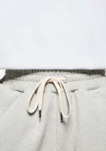 Mki Miyuki Zoku 152010 Shell Track Pants Parchment - Image 2