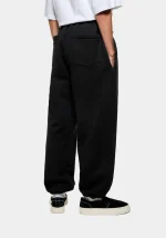 Mki Miyuki Zoku 800 Gsm Superweight Cuffed Joggers Black - Image 8