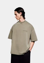 Mki Miyuki Zoku Design Studio T-Shirt Olive - Image 3