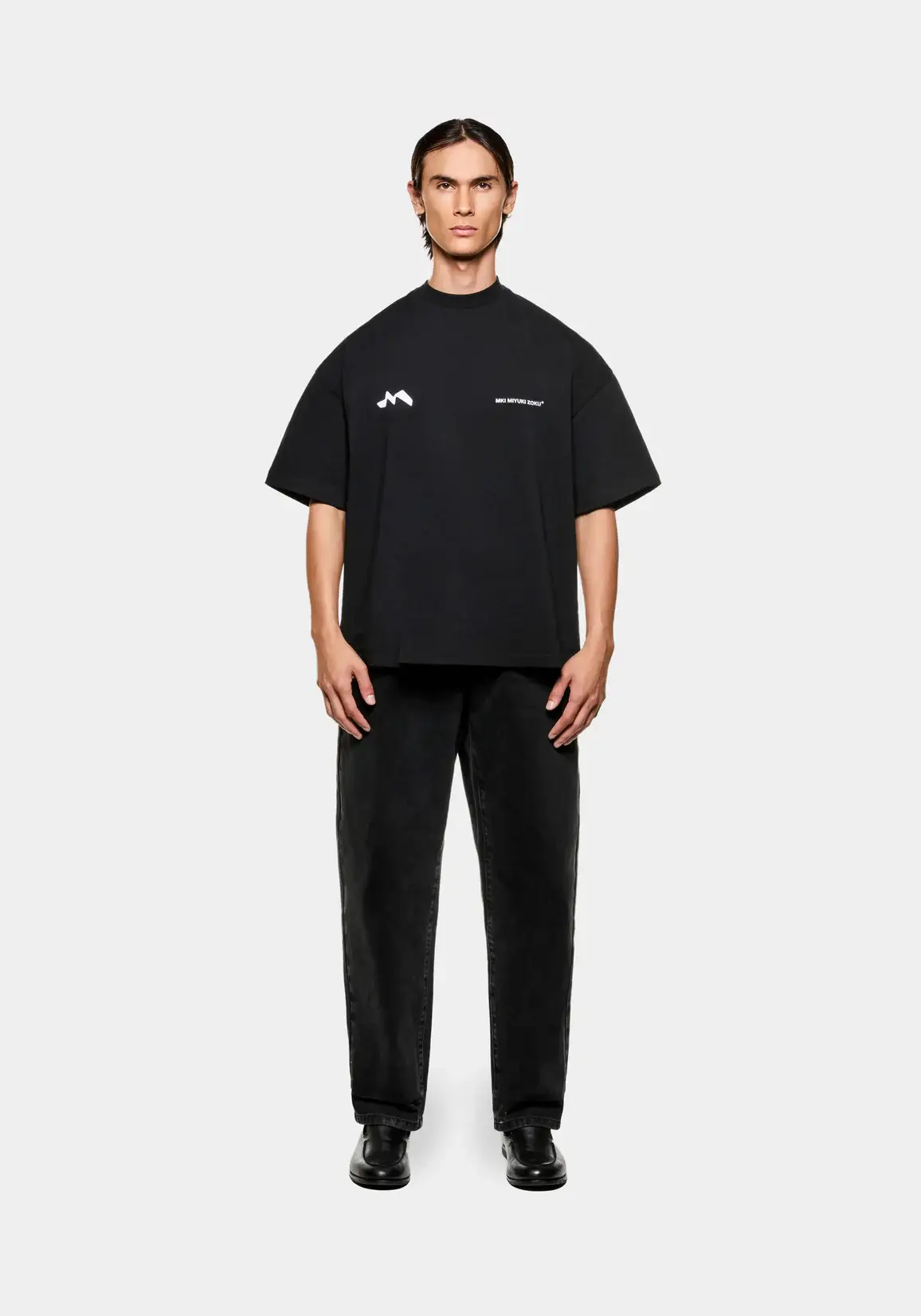 MKI-Miyuki-Zoku-Silhouette-T-Shirt-Black-3 Mki Miyuki Zoku Silhouette T-Shirt Black