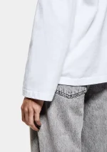 Mki Miyuki Zoku 220 Gsm Slub Longsleeve T-Shirt - Image 3