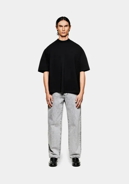 Mki Miyuki Zoku 220 Gsm Slub T-Shirt Black