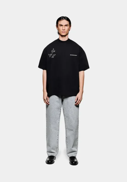 Mki Miyuki Zoku Flight T-Shirt Black