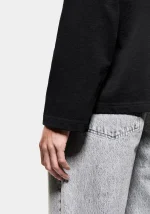 Mki Miyuki Zoku 220 Gsm Slub Longsleeve Black