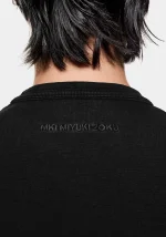 Mki Miyuki Zoku 220 Gsm Slub Longsleeve T-Shirt Black