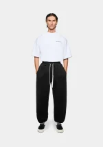 Mki Miyuki Zoku 800 Gsm Superweight Cuffed Joggers Black