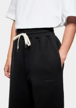 Mki Miyuki Zoku 800 Gsm Superweight Cuffed Joggers Black - Image 6