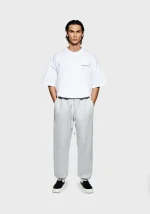 Mki Miyuki Zoku 800 Gsm Superweight Cuffed Joggers Grey