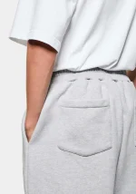 Mki Miyuki Zoku 800 Gsm Superweight Cuffed Joggers Grey - Image 4