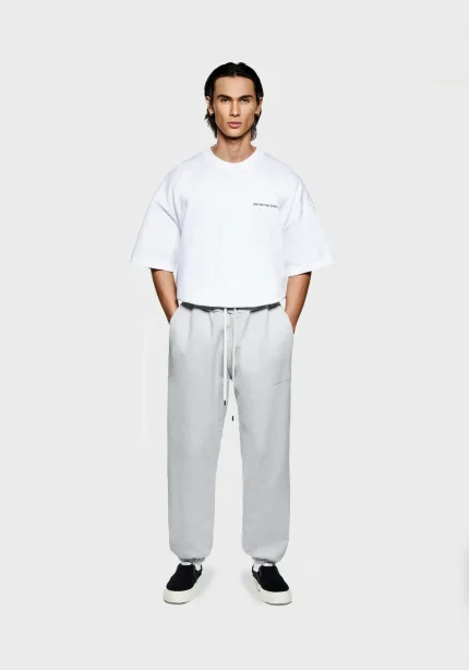 Mki Miyuki Zoku 800 Gsm Superweight Cuffed Joggers Grey