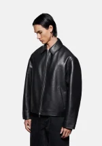 Mki Miyuki Zoku Cropped Leather Rider - Image 2