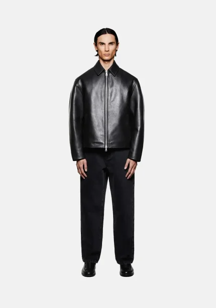 Mki Miyuki Zoku Cropped Leather Rider