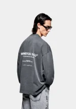 Mki Miyuki Zoku Design Studio Longsleeve Pigment Black - Image 2