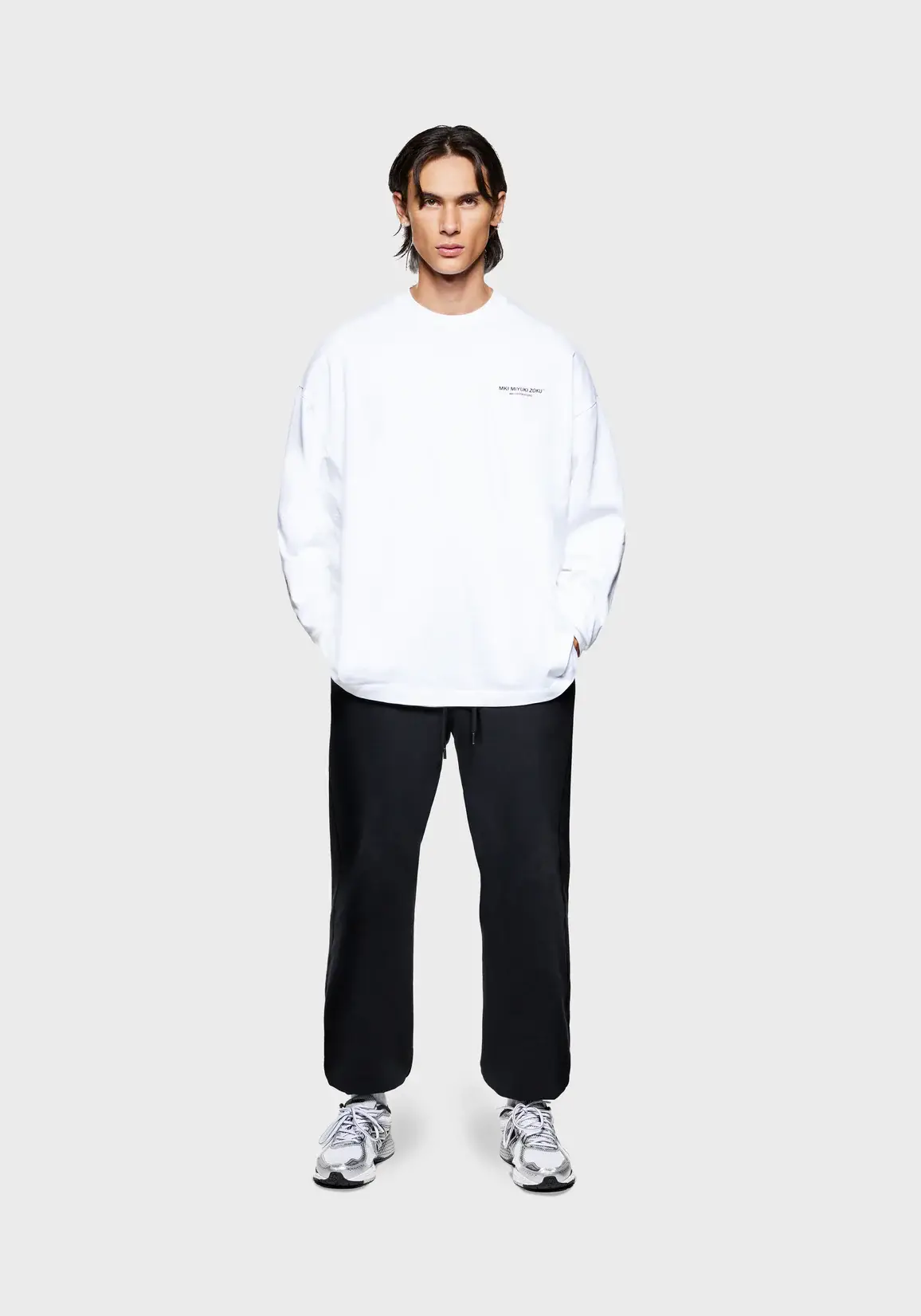 Mki Miyuki Zoku Design Studio Longsleeve White (2) Mki Miyuki Zoku Design Studio Longsleeve White