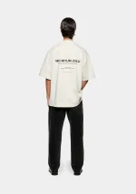Mki Miyuki Zoku Design Studio T-Shirt White Biege
