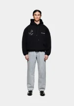 Mki Miyuki Zoku Flight Hoodie Black