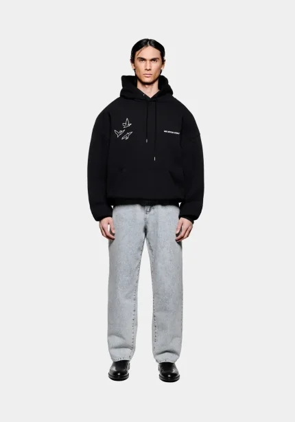 Mki Miyuki Zoku Flight Hoodie Black
