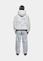 Mki Miyuki Zoku Flight Hoodie Grey