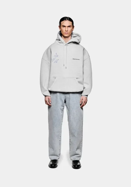 Mki Miyuki Zoku Flight Hoodie Grey