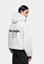 Mki Miyuki Zoku Grey Hoodie - Image 2
