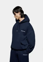 Mki Miyuki Zoku Hoodie Navy - Image 2