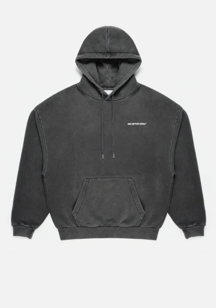 Mki Miyuki Zoku Hoodie Pigment Black