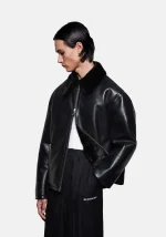 Mki Miyuki Zoku Mki V2 Shearling Jacket Flight - Image 5