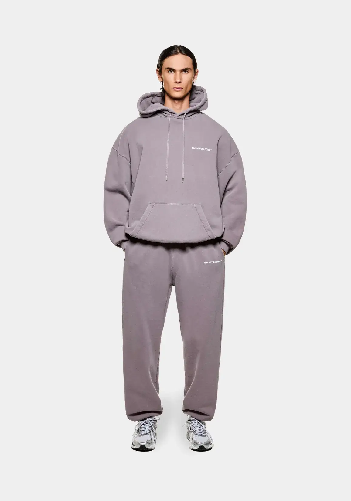 Mki Miyuki Zoku Pigment Raisin Hoodie Mki Miyuki Zoku Pigment Raisin Hoodie