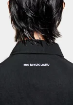 Mki Miyuki Zoku Silky Nylon Box Jacket Overshirt - Image 2