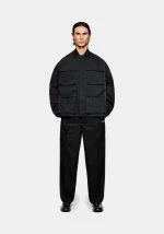 Mki Miyuki Zoku Silky Nylon Box Jacket Overshirt