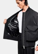 Mki Miyuki Zoku Silky Nylon Jacket Bomber - Image 3