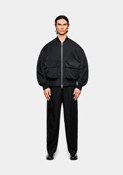 Mki Miyuki Zoku Silky Nylon Jacket Bomber