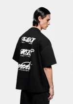 Mki Miyuki Zoku Stack T-Shirt Black