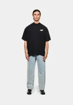 Mki Miyuki Zoku Stamp T-Shirt Black