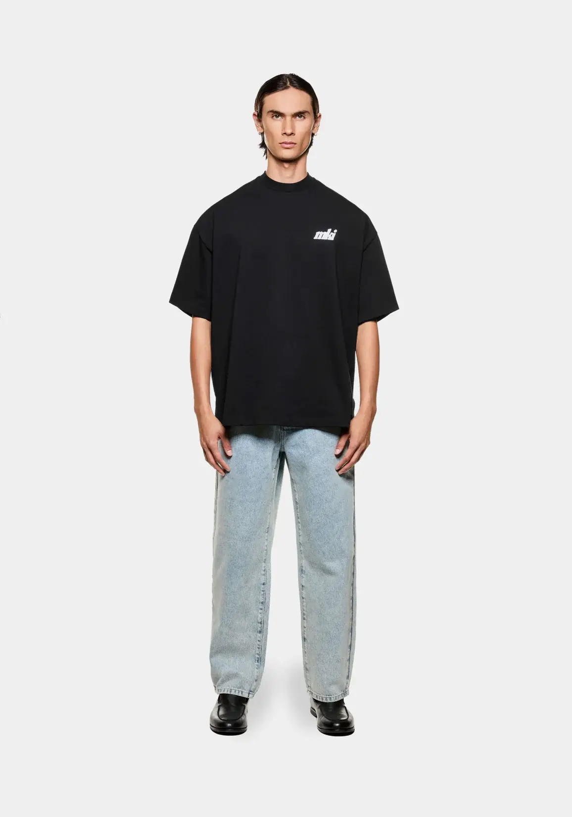 Mki Miyuki Zoku Stamp T-Shirt Black (4) Mki Miyuki Zoku Stamp T-Shirt Black