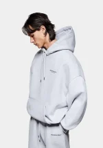 Mki Miyuki Zoku Studio Hoodie Grey - Image 6