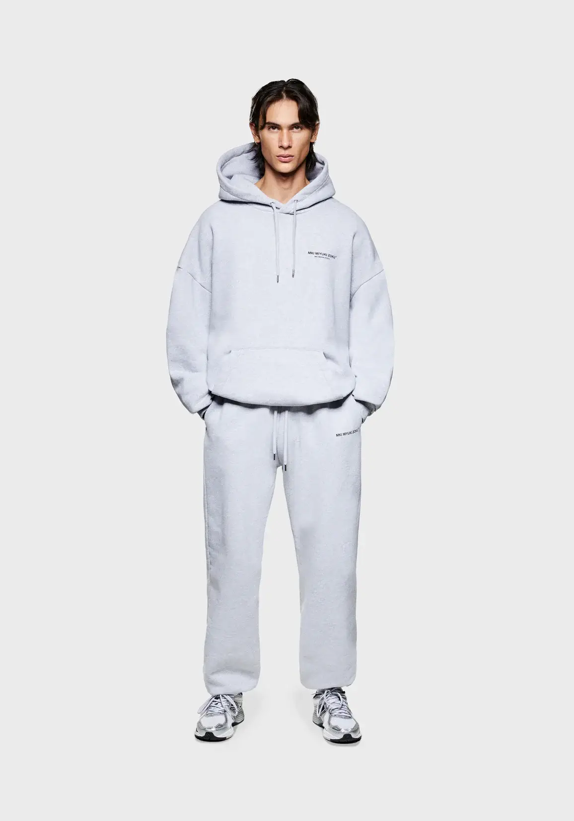 Mki Miyuki Zoku Studio Hoodie Grey Mki Miyuki Zoku Studio Hoodie Grey