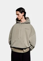 Mki Miyuki Zoku Studio Hoodie Olive - Image 6