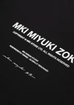 Mki Miyuki Zoku Studio Hoodie Black - Image 7