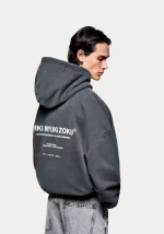 Mki Miyuki Zoku Studio Hoodie Pigment Black - Image 3