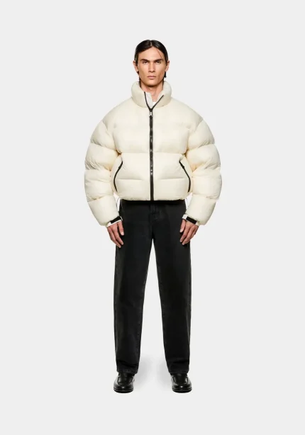 Mki Miyuki Zoku Translucent Funnel Neck Jacket Bubble