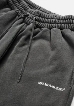 Mki Miyuki Zoku Uniform Joggers Pigment Black