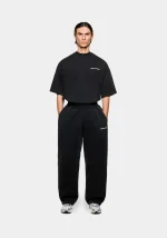 Mki Miyuki Zoku Uniform Wide Leg Joggers Black