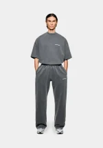 Mki Miyuki Zoku Uniform Wide Leg Joggers Pigment Black