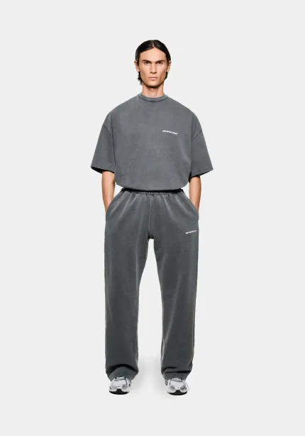 Mki Miyuki Zoku Uniform Wide Leg Joggers Pigment Black