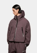 Mki Miyuki Zoku V3 Shell Hooded Jacket Raisin - Image 3