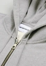 Mki Miyuki Zoku Zip Hoodie Grey - Image 5