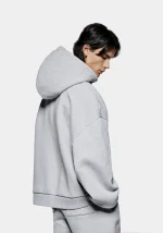 Mki Miyuki Zoku Zip Hoodie Grey - Image 3