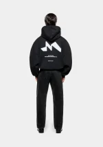 Mki Miyuki Zoku Silhouette Hoodie Black - Image 2